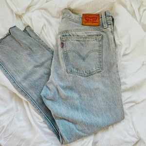 Levi’s 501 High Waist Button Fly Jeans
